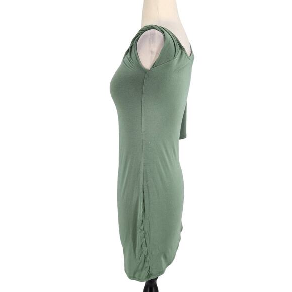 NBD One Shoulder Jersey Dress Green Size Small - Picture 3 of 5